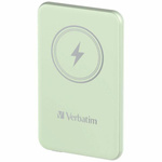 Verbatim Powerbank indukcyjny `n` Go 15W5000mAh Wireless Magnetic zielony/green 32241